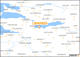 map of Lahanagh
