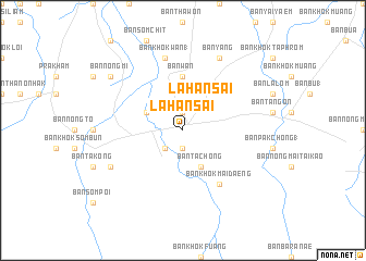 map of Lahan Sai