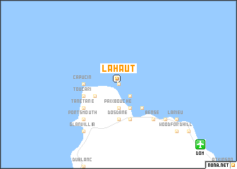 map of Là Haut