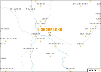 map of Lahaveloka