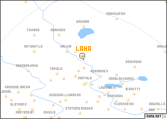 map of Laha