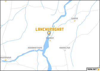 map of Lahchūrāghāt