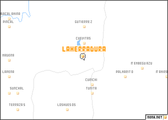 map of La Herradura