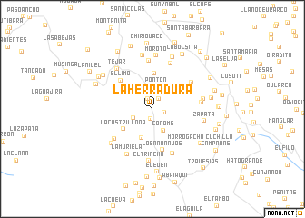map of La Herradura