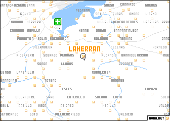 map of La Herrán