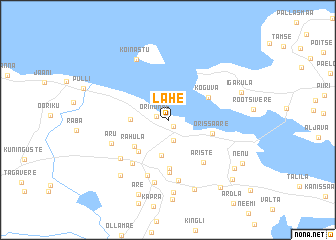 map of Lahe