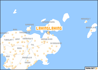 map of Lahing-Lahing