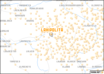 map of La Hipólita