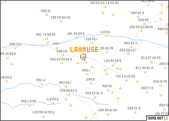 map of Lahmuse