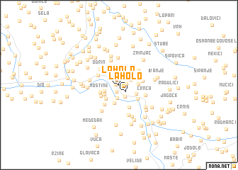 map of Laholo