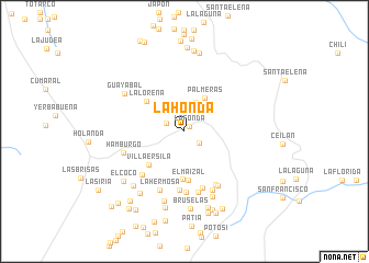 map of La Honda