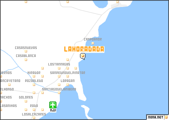 map of La Horadada