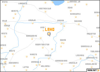 map of Laho