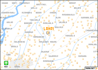 map of Lāhri