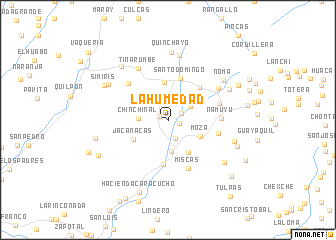 map of La Humedad