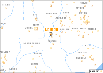 map of Laiara