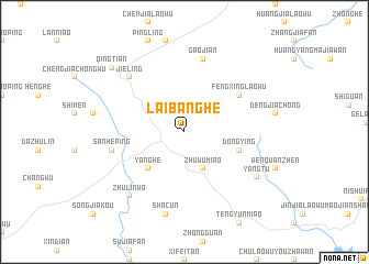 map of Laibanghe