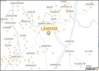 map of La Iberia