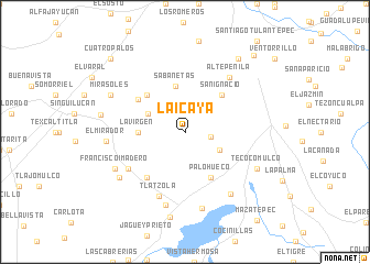 map of La Icaya