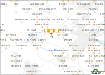 map of Laichle