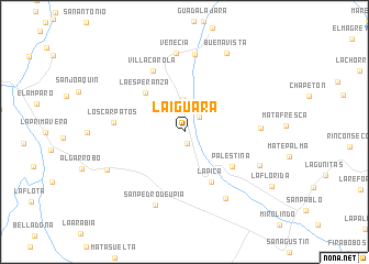 map of La Iguara