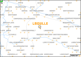map of LʼAiguille
