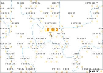 map of Lai-hka