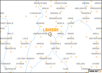 map of Lai-hsak