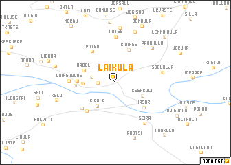 map of Laiküla