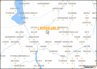 map of Lainde Jalo