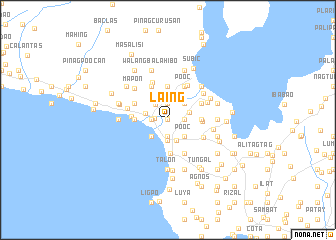 map of Laing