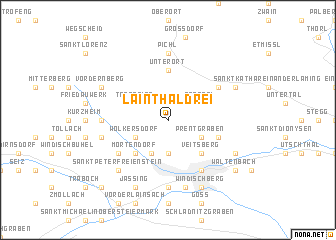map of Lainthal Drei