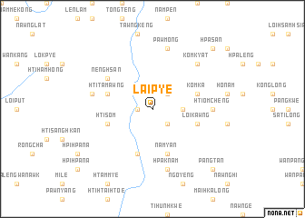 map of Laipye