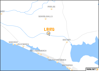 map of Laird