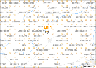 map of LʼAir