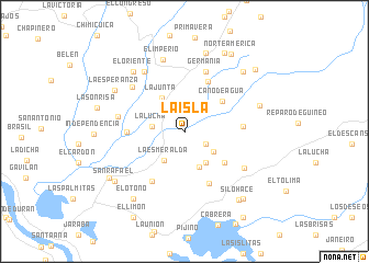 map of La Isla