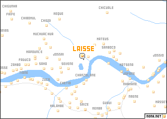 map of Laisse