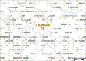 map of La Jagua