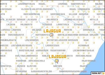 map of La Jagua