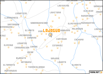 map of La Jagua
