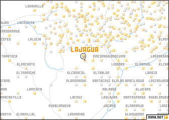 map of La Jagua