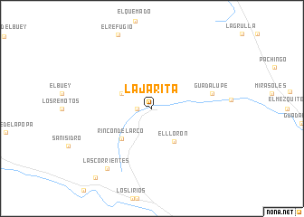 map of La Jarita