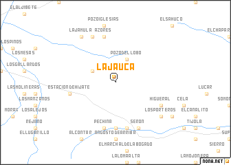 map of La Jauca