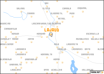 map of La Jaud