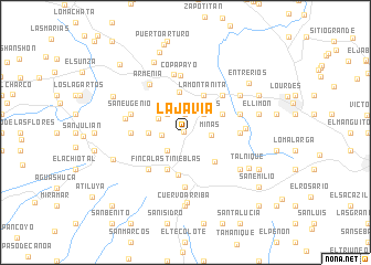 map of La Javía