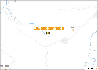 map of Lajeado Grande