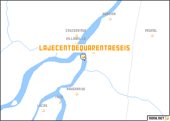 map of Laje Cento e Quarenta e Seis