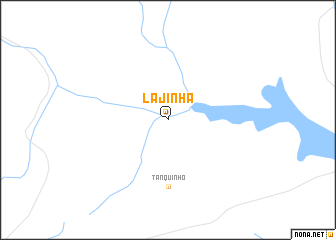 map of Lajinha