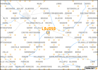 map of Lajosa