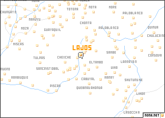 map of Lajos